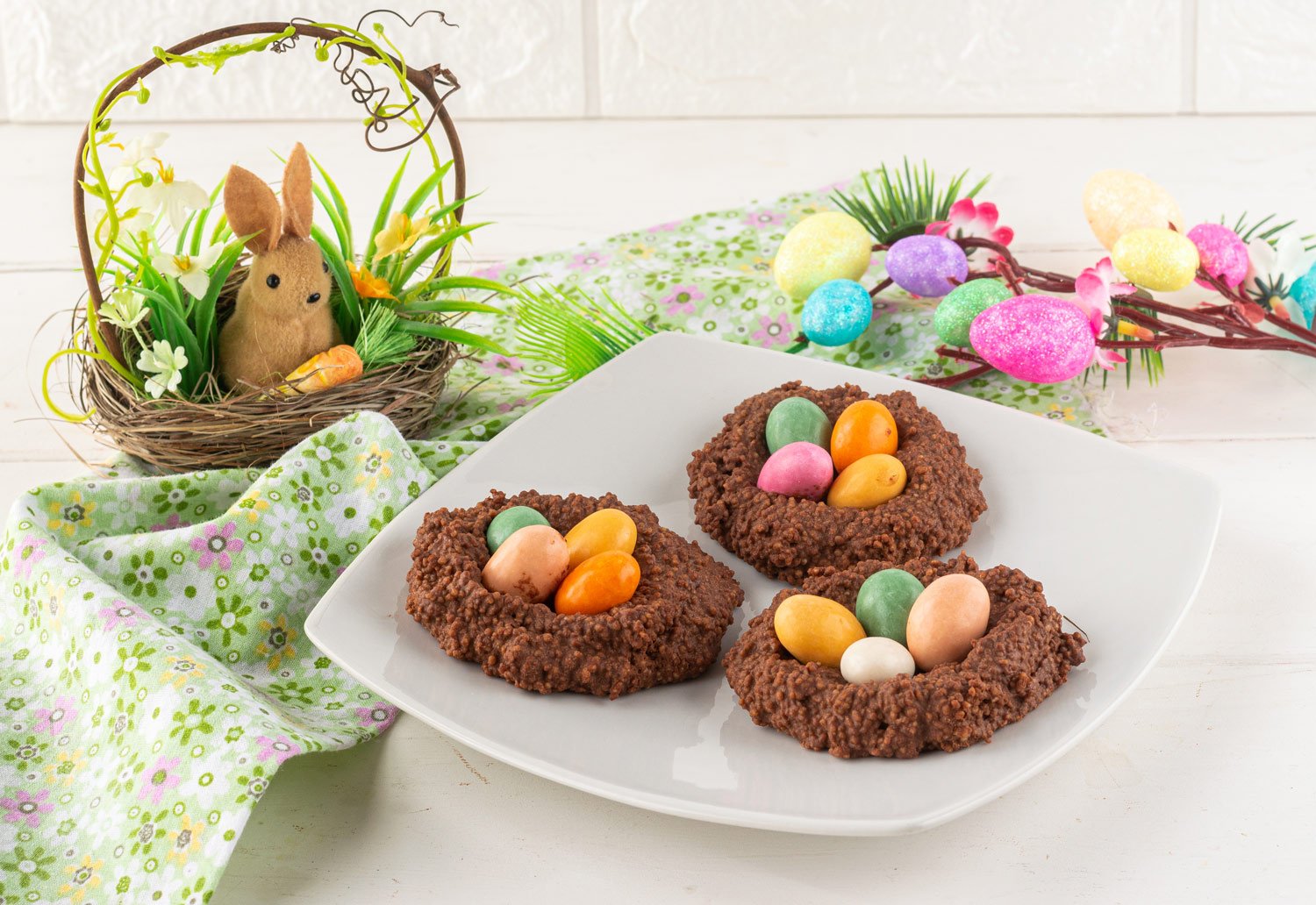 Chocolate Couscous Nests