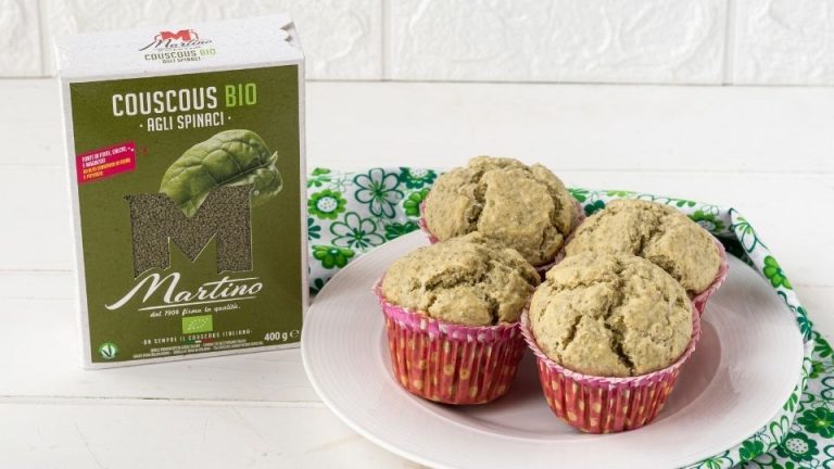 Spinach Couscous Muffins