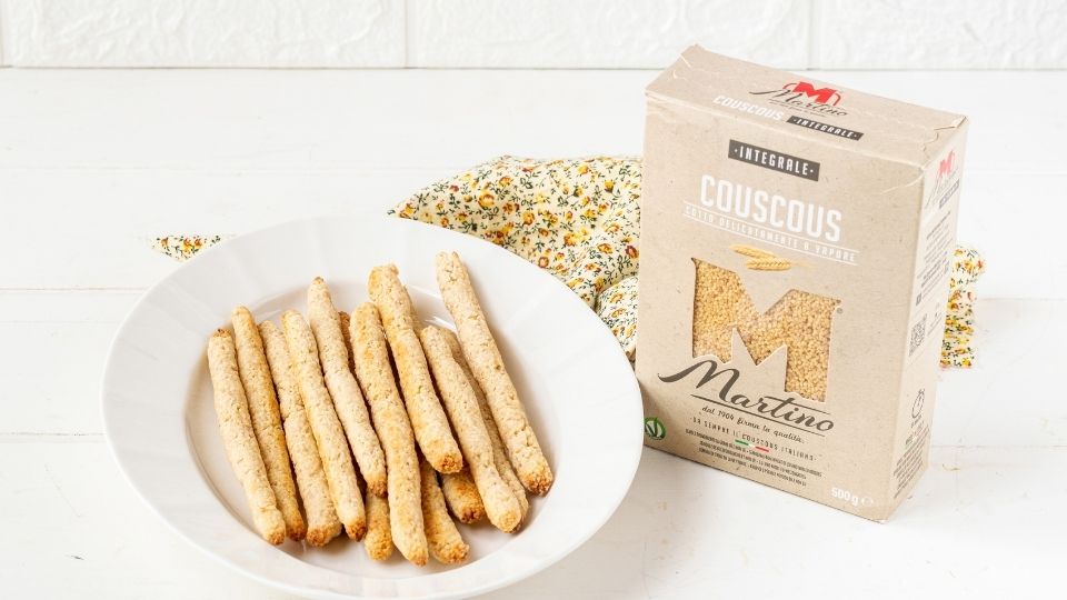 Whole Wheat Couscous Breadsticks