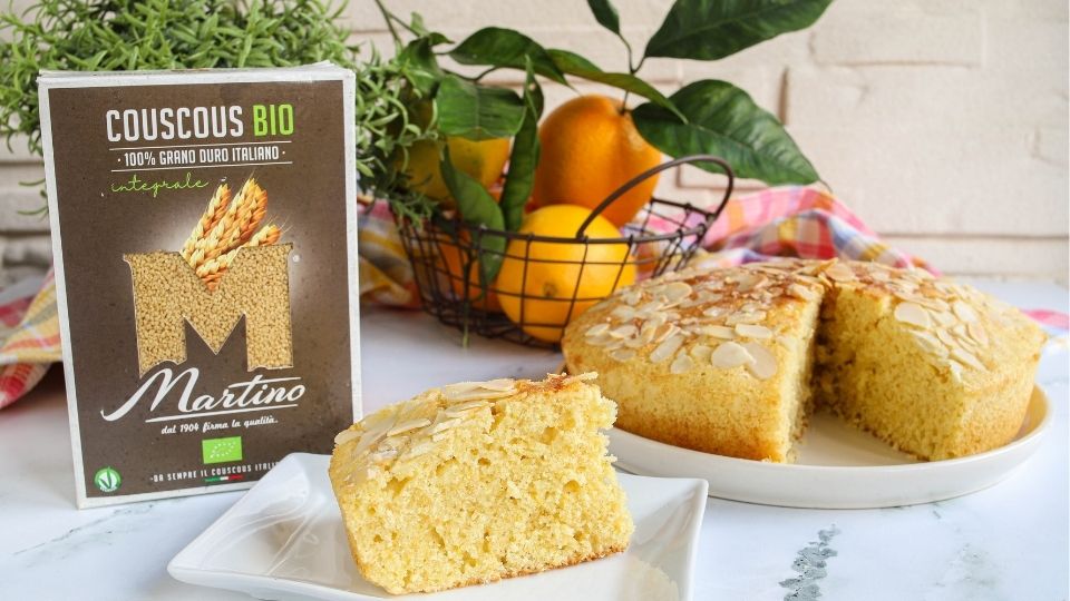 Organic Whole Wheat Couscous and Orange Cake