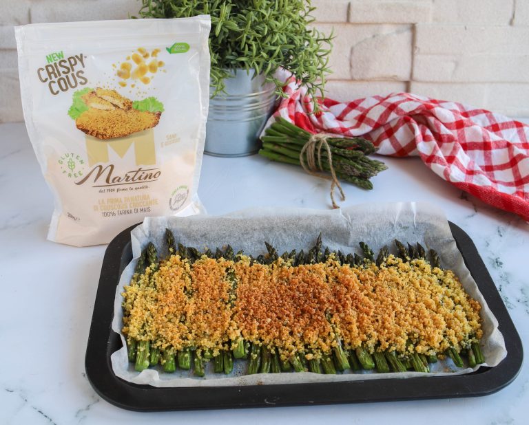 Gratinated Asparagus with Couscous