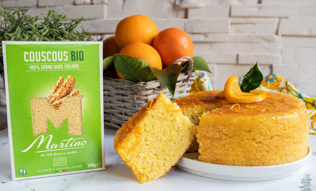 PAN D'ARANCIO CON COUSCOUS