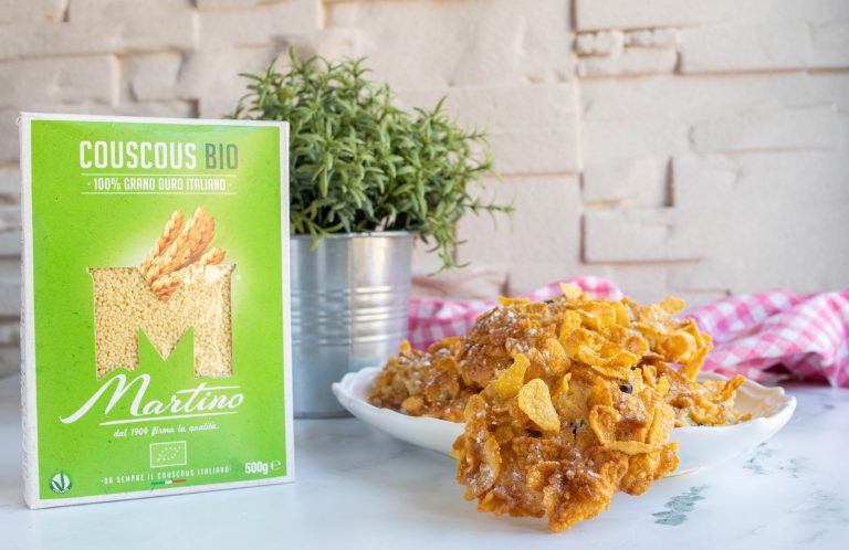 Rose del deserto con couscous Bio