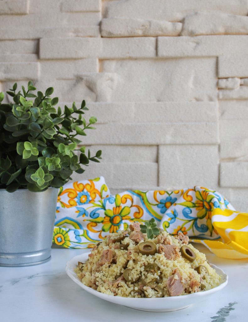 COUS COUS BIO CON TONNO E OLIVE