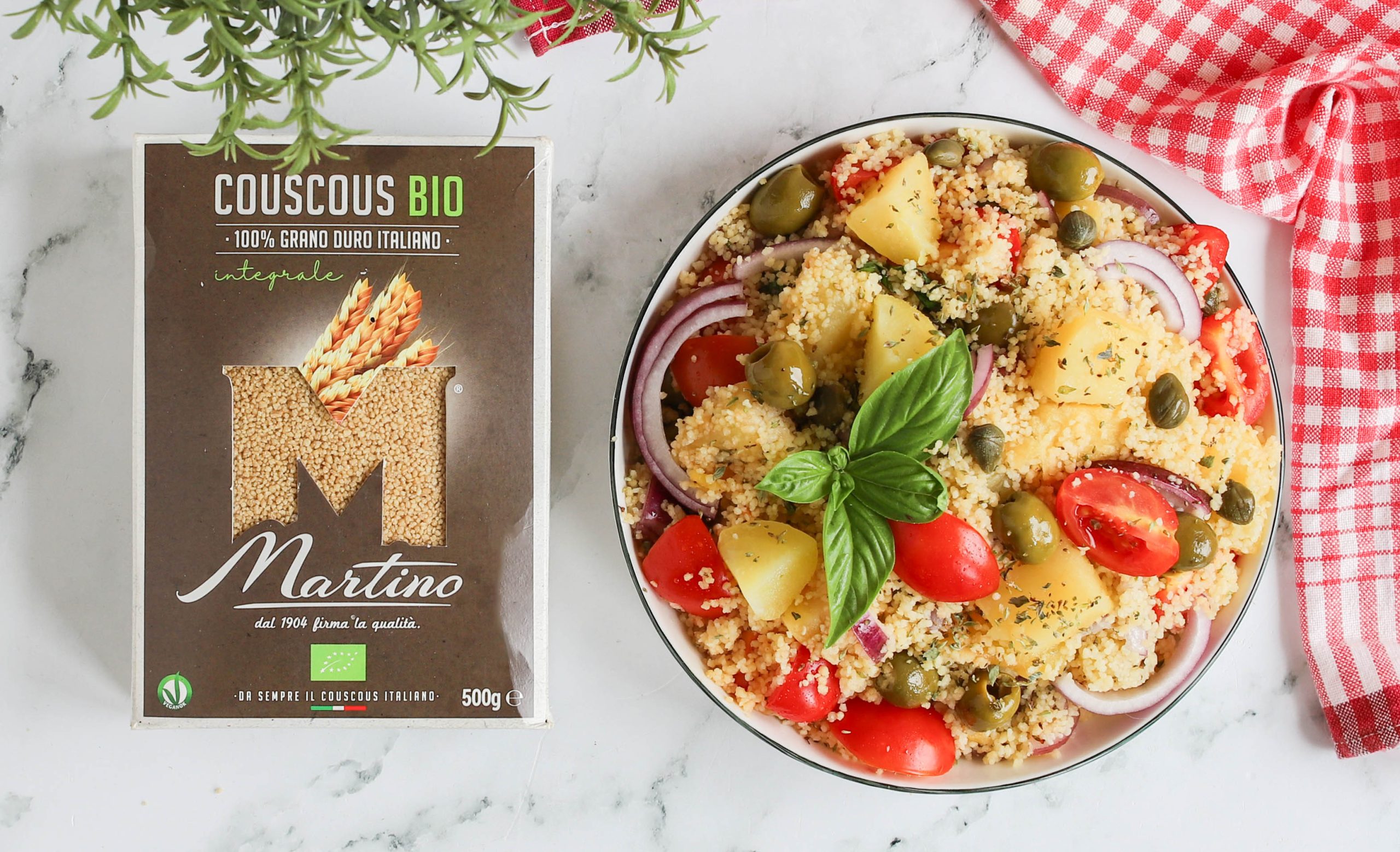 COUS COUS INTEGRALE BIO ALLA PANTESCA