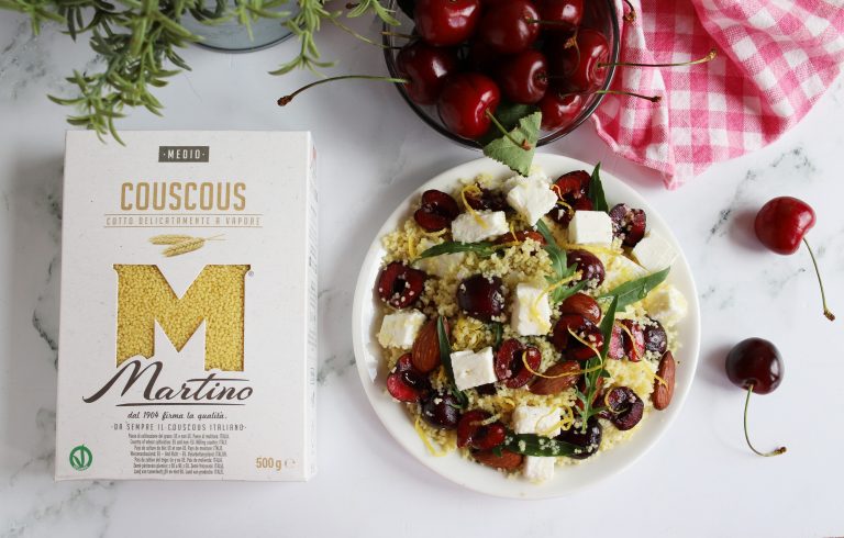 COUSCOUS CON CILIGIE, FETA E RUCOLA