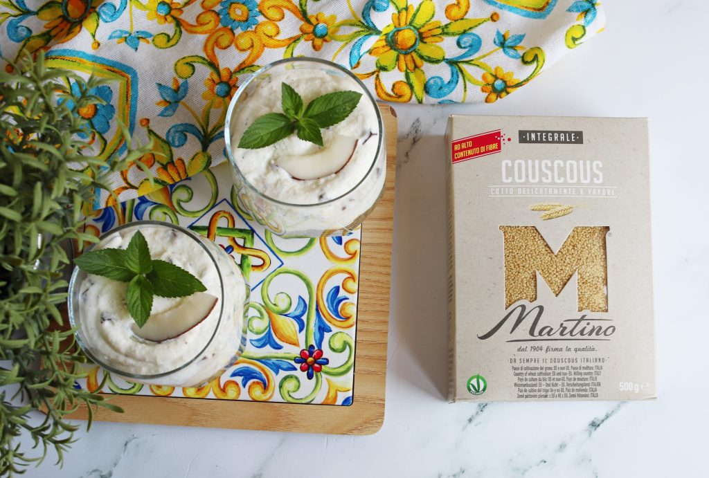 LIGHT COCONUT CUPS WITH WHOLE-GRAIN COUSCOUS
