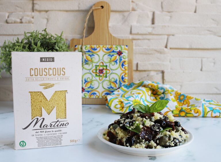 COUSCOUS CON POMODORI SECCHI E OLIVE
